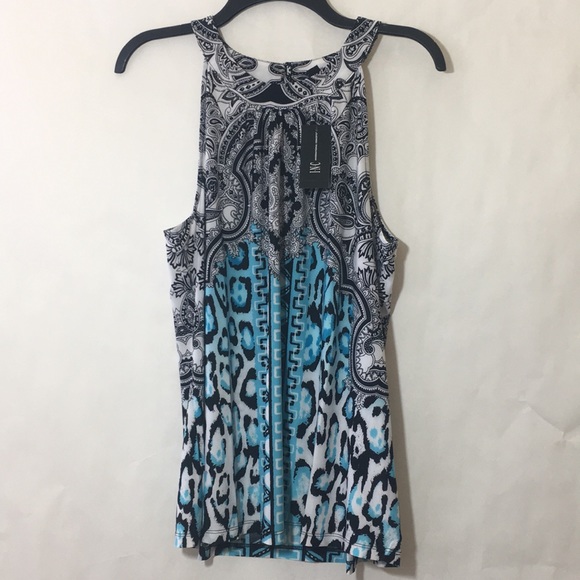 INC International Concepts Tops - INC Summer Sleeveless Print Tunic Top NWT